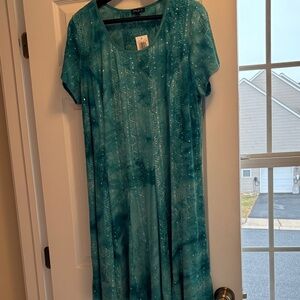 Sami & Jo Aqua Embellished Dress